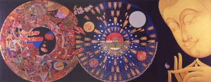 パンヤ－・ウィチンタナサーン（タイ）「魂の旅」2001年福岡アジア美術館所蔵